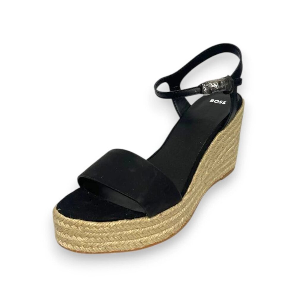 Boss Madeira Women’s Wedge Sandal Espadrilles sz 10 EU 40 MSRP $185